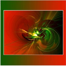 FRACTAL ART DESIGN GREETING CARD Spiralex 